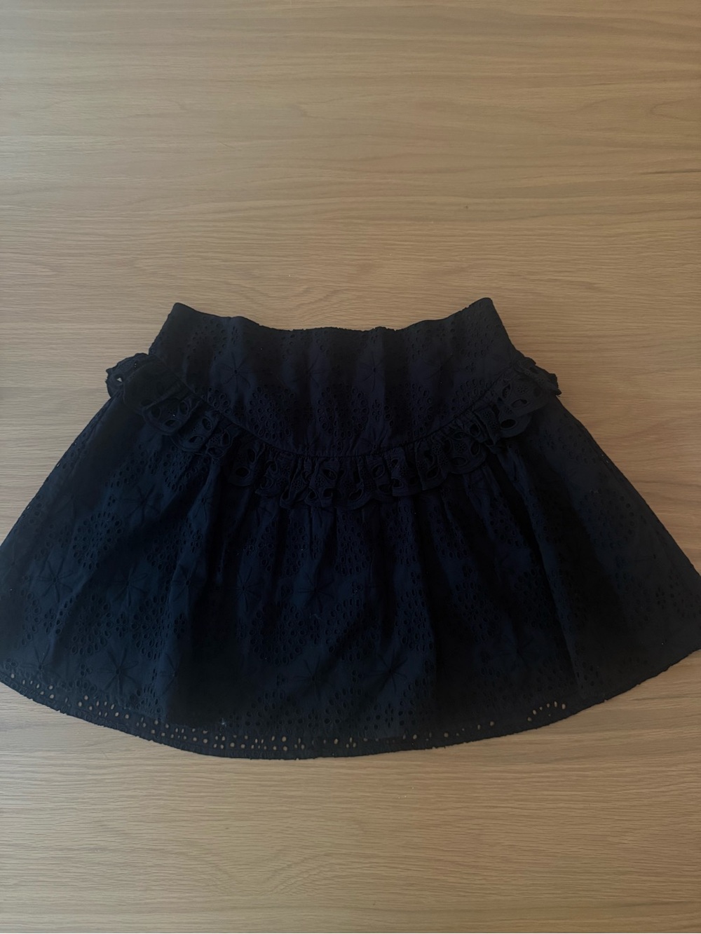 Tularosa black mini skirt size XS
